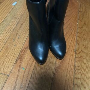 Nine West Black Heeled Boots